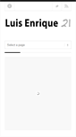 Mobile Screenshot of luisenrique21.com